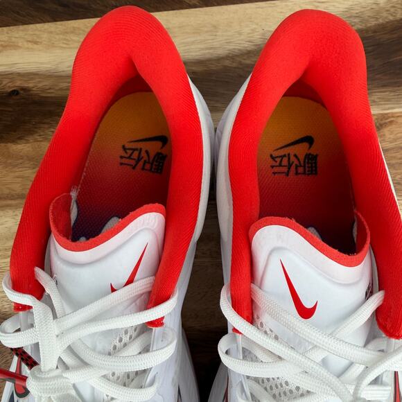 Nike Zoom Fly 6 Premium Running Shoes Men's 9.5 Ekiden Fire White Red HQ3498-100 - Picture 5 of 9